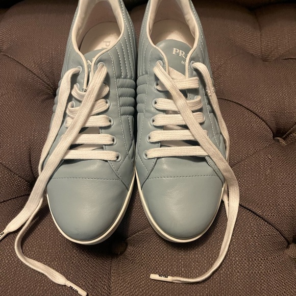 Prada sneakers - worn once, mint condition - Picture 4 of 8